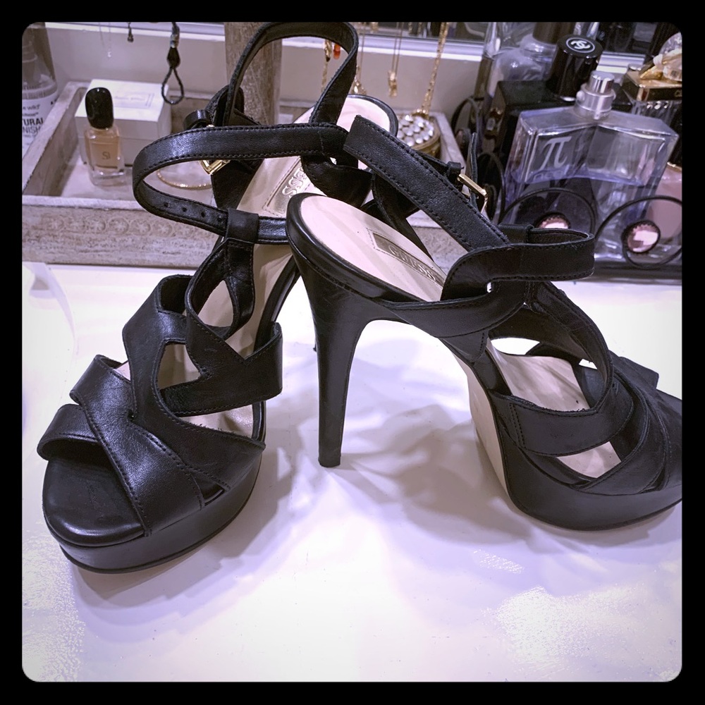 Black heels